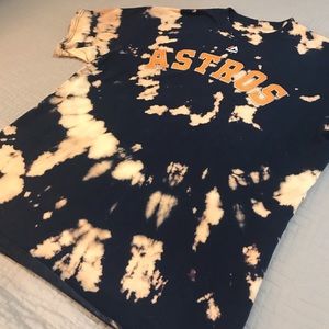Houston Astros Tie Dye T-shirt